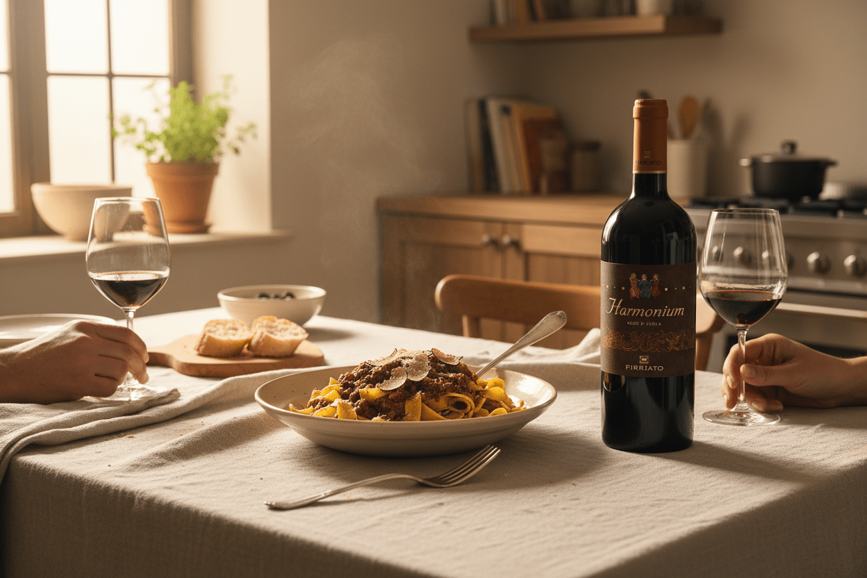 Vino Tinto Firriato Harmonium Sicilia - Vino de Italia - La Cava