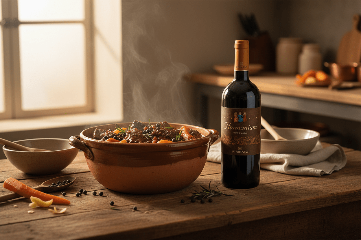 Vino Tinto Firriato Harmonium Sicilia - Vino de Italia - La Cava