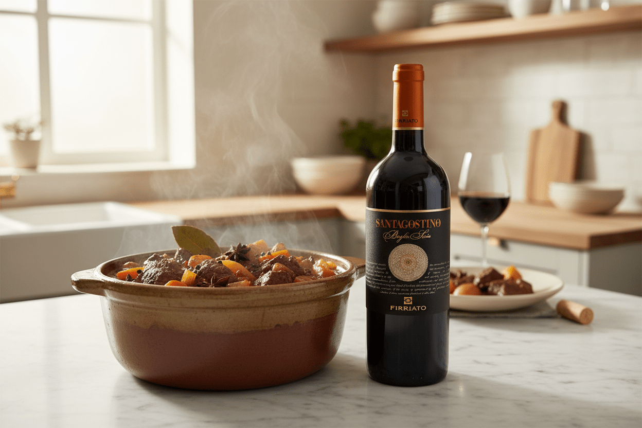 Vino Tinto Firriato Santagostino Baglio Soria Sicilia - Vino de Italia - La Cava