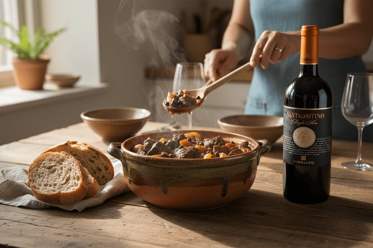 Vino Tinto Firriato Santagostino Baglio Soria Sicilia - Vino de Italia - La Cava