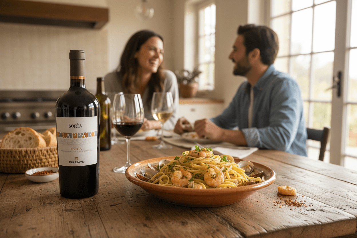 Vino Tinto Firriato Soria Frappato Sicilia - Vino de Italia - La Cava