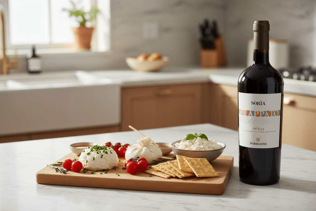 Vino Tinto Firriato Soria Frappato Sicilia - Vino de Italia - La Cava