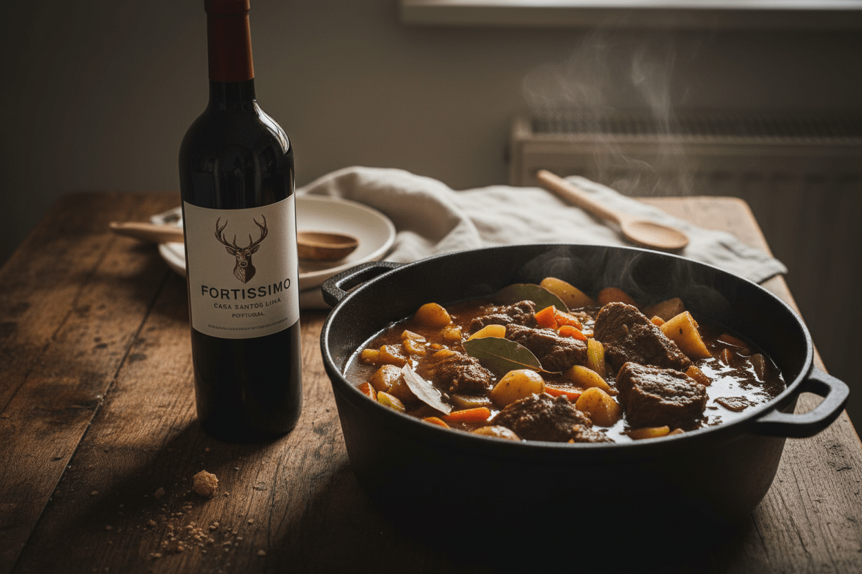 Vino Tinto Fortissimo 750ml Casa Santos Lima Regional Lisboa - Vino de Portugal - La Cava