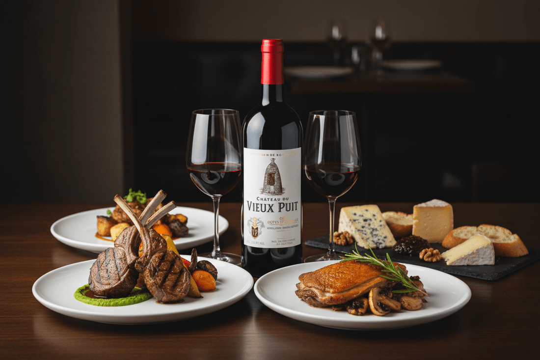 Vino Tinto Francés Château Vieux Puit Burdeos 750ml - Vino de Francia - La Cava