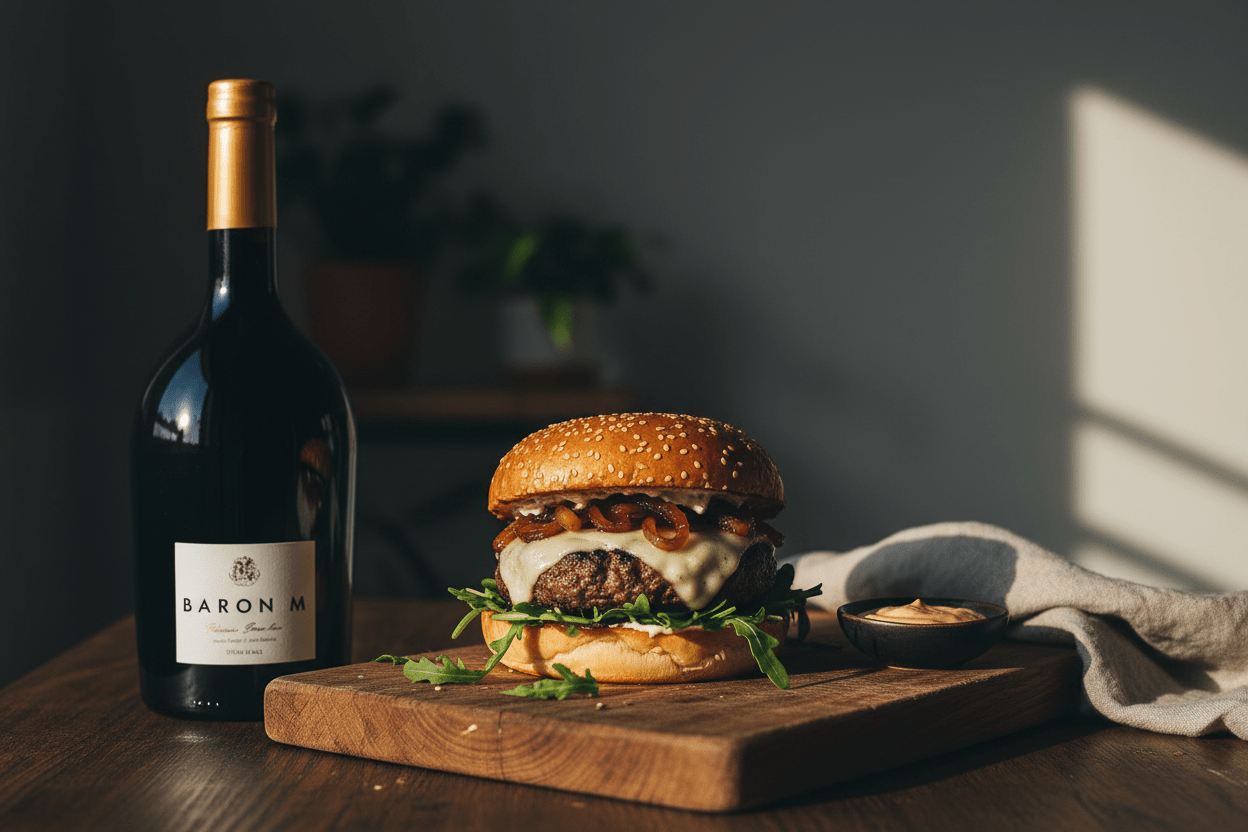 Vino Tinto French Romance Malbec - Syrah Baron Maxime 750ml - Vino de Francia - La Cavaslider_item_HiMBLA