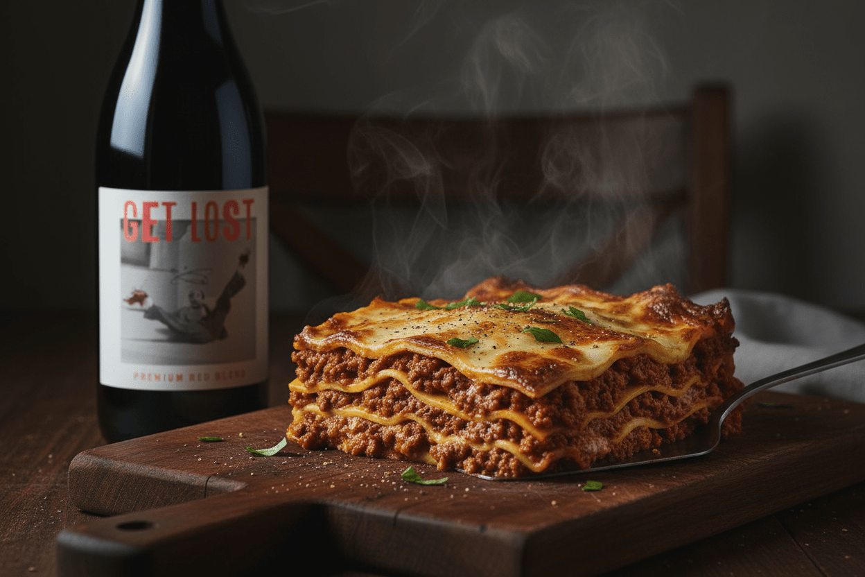Vino Tinto Get Lost Premium Red Shiraz Pinotage Wester Cape - Vino de Sudáfrica - La Cava