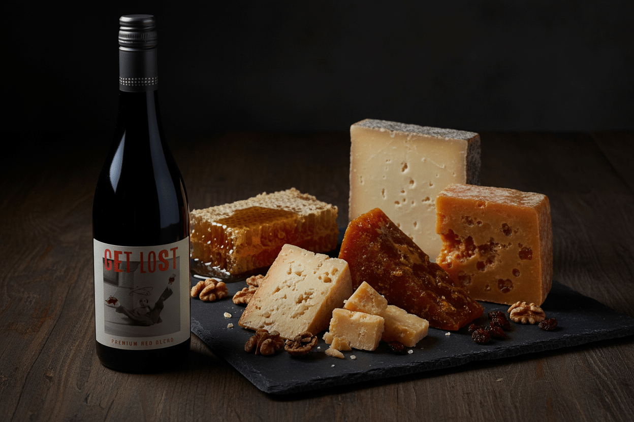 Vino Tinto Get Lost Premium Red Shiraz Pinotage Wester Cape - Vino de Sudáfrica - La Cavaslider_item_EUBPEX
