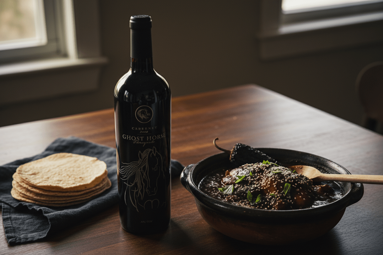 Vino Tinto Ghost Horse Cabernet Sauvignon 750ml Coombsville, Napa Valley - Vino de Estados Unidos - La Cava