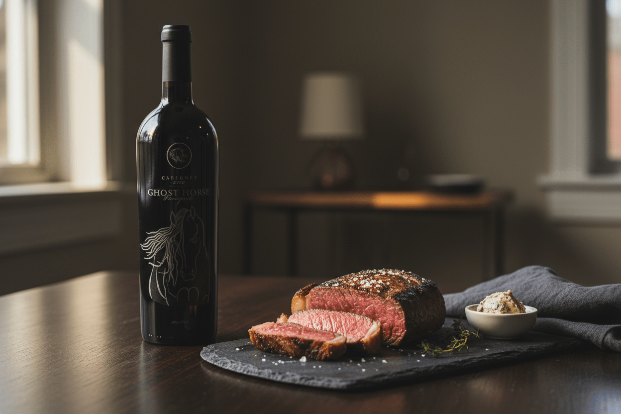 Vino Tinto Ghost Horse Cabernet Sauvignon 750ml Coombsville, Napa Valley - Vino de Estados Unidos - La Cava