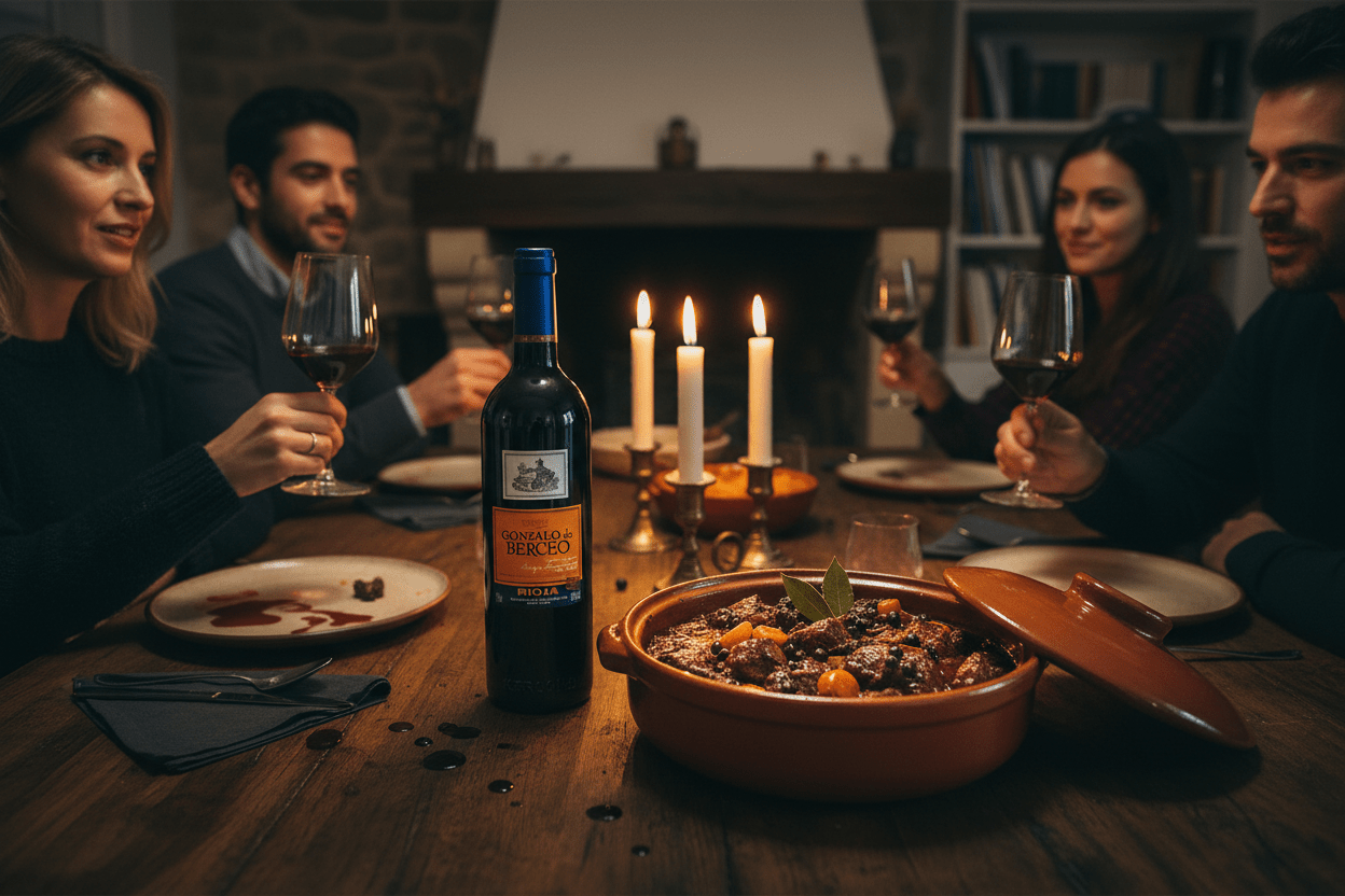 Vino Tinto Gonzalo de Berceo Gran Reserva 750ml - Vino de España - La Cava