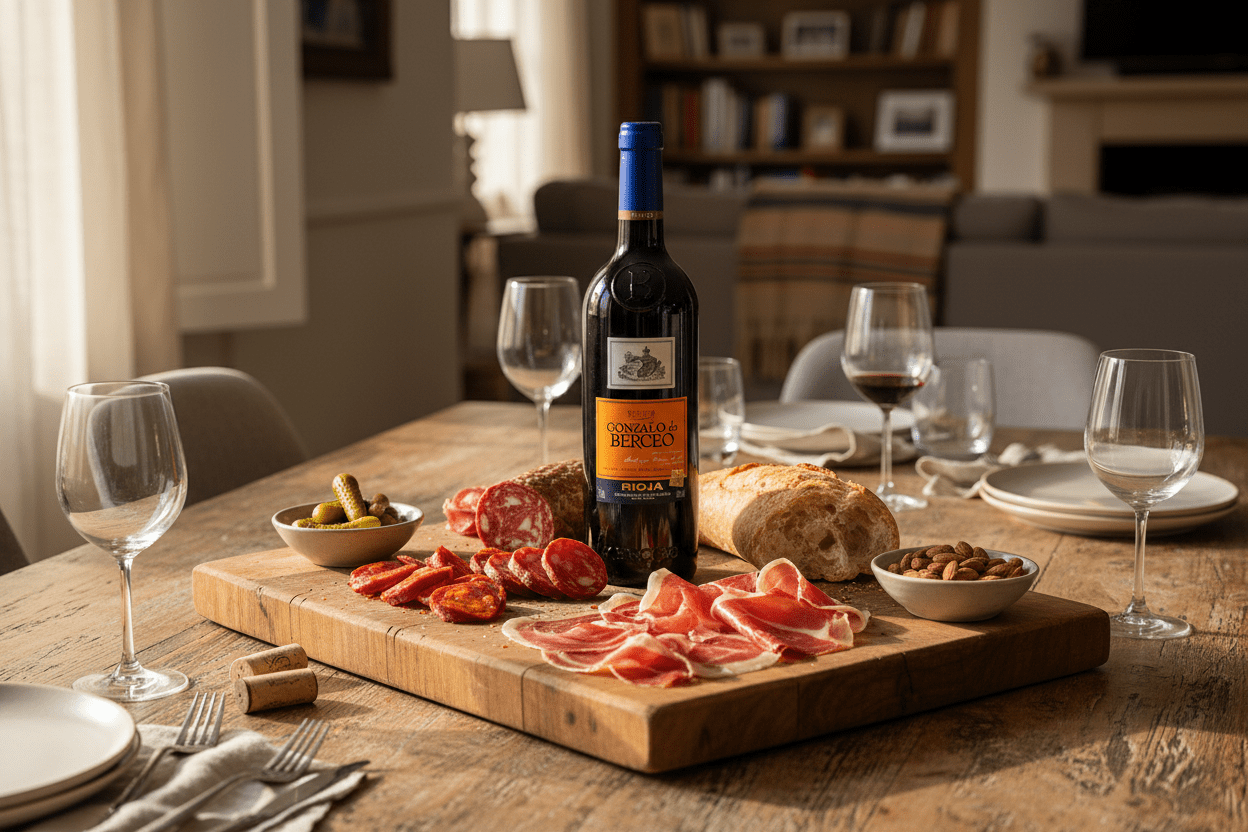 Vino Tinto Gonzalo de Berceo Reserva 750ml - Vino de España - La Cava