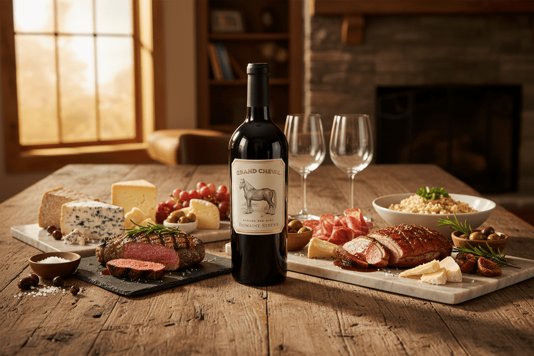 Vino Tinto Grand Cheval 750ml Pinot Noir & Syrah Oregon / Washington - Vino de Estados Unidos - La Cava