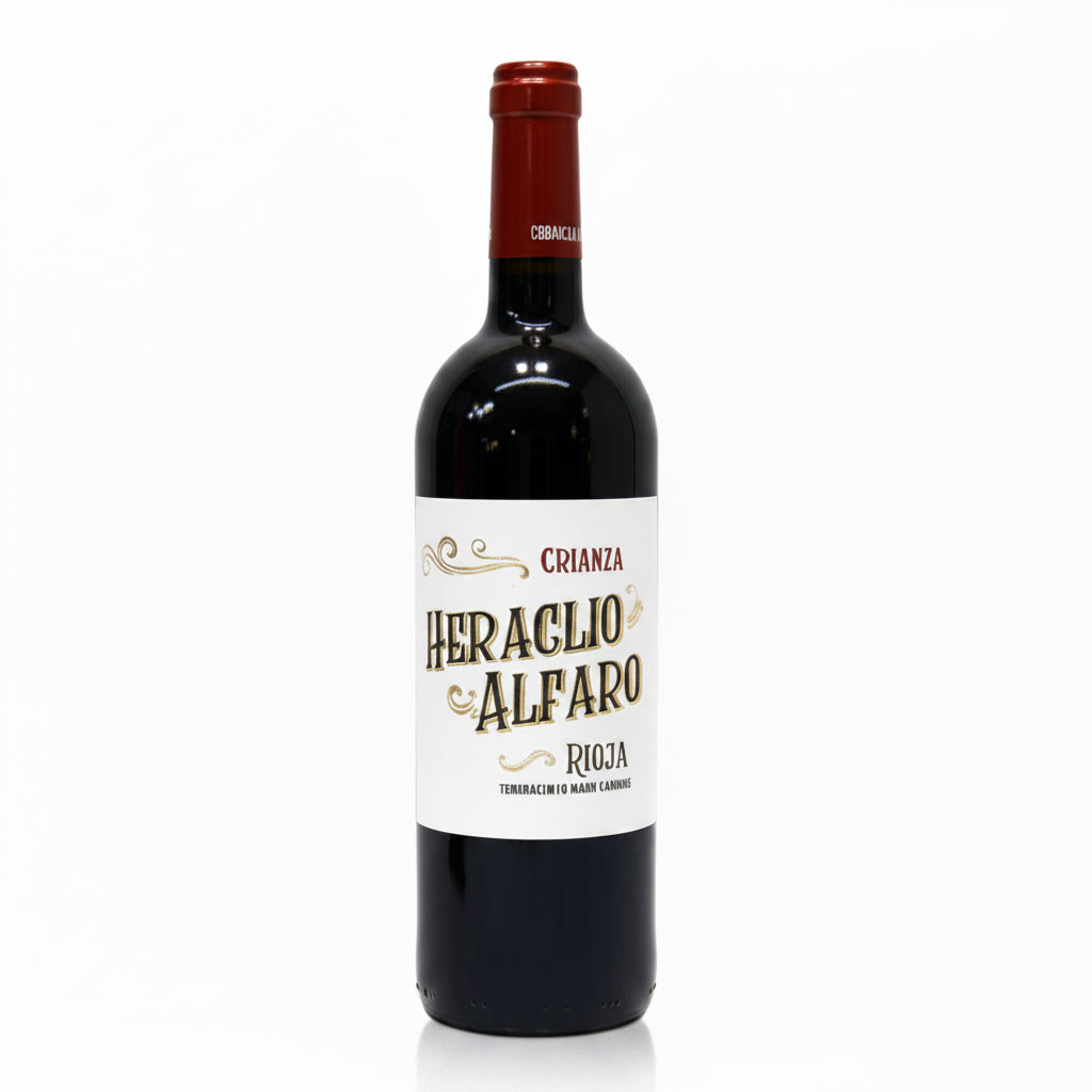 Vino Tinto Heraclio Alfaro Crianza 750ml Rioja Oriental - Vino de España - La Cava
