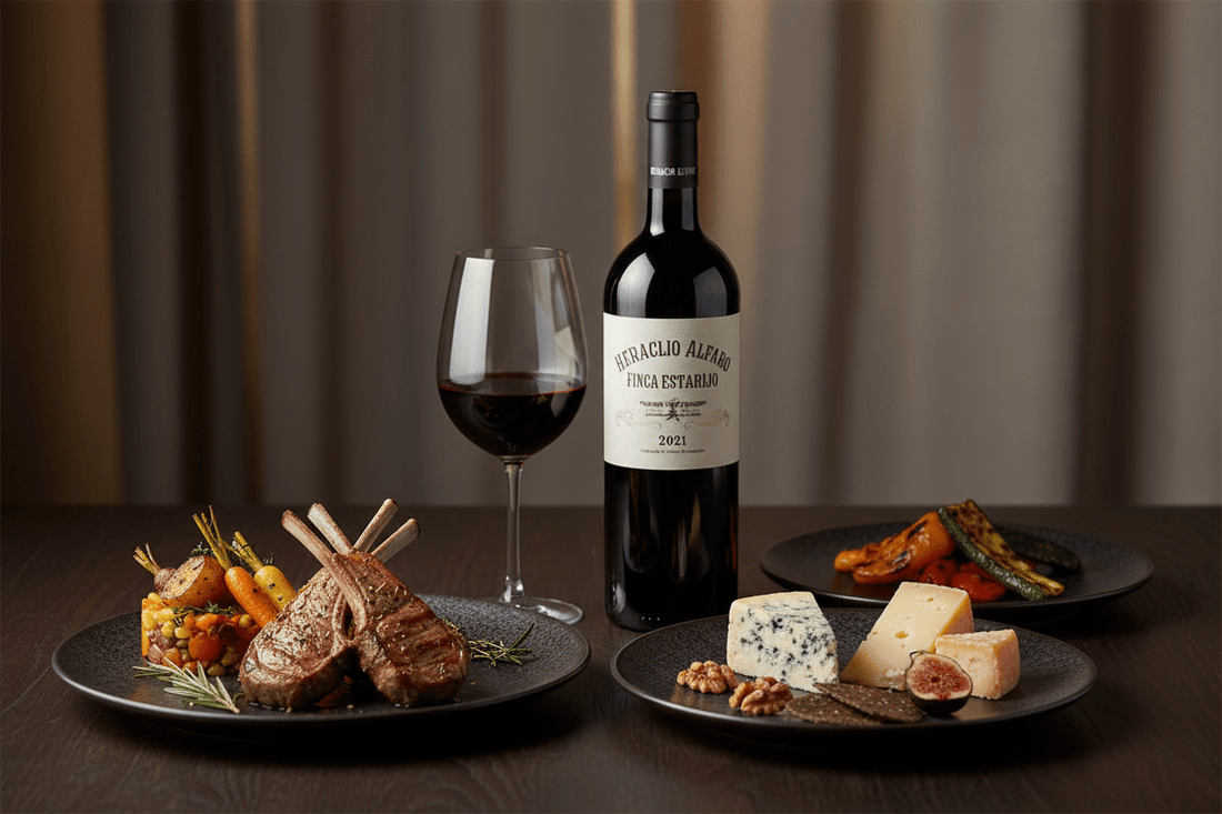 Vino Tinto Heraclio Alfaro Finca Estarijo 750ml Parcela Única - Vino de España - La Cava