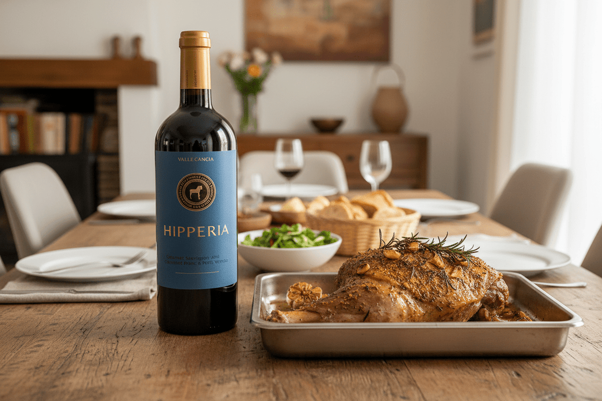 Vino Tinto Hipperia Magnum 2021 1.5L Pago de Vallegaría - Vino de España - La Cava