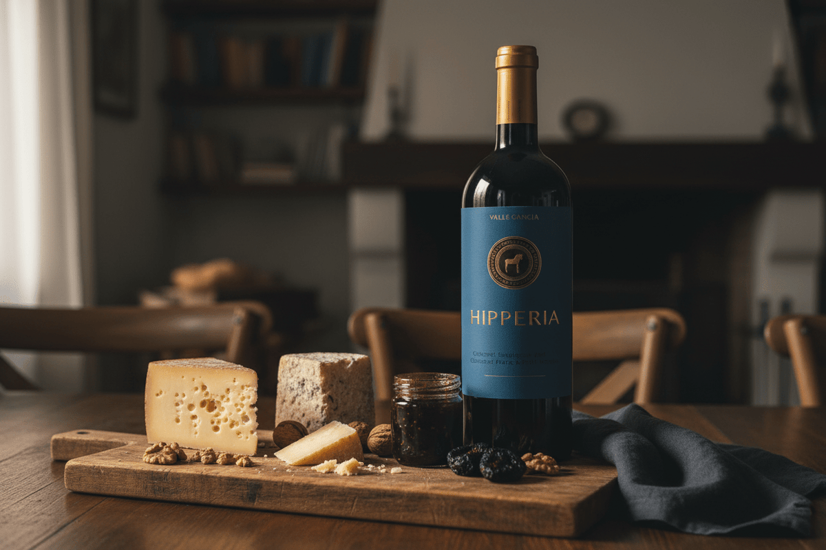 Vino Tinto Hipperia Magnum 2021 1.5L Pago de Vallegaría - Vino de España - La Cava