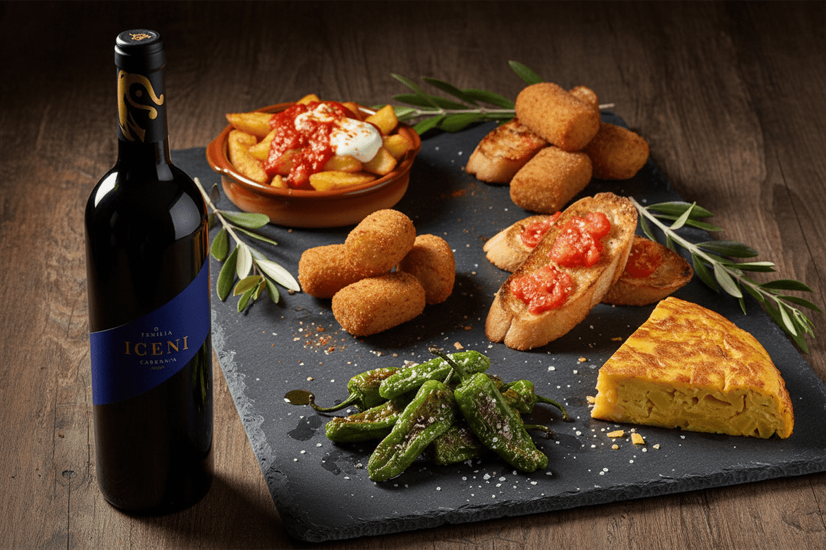 Vino Tinto ICENI Tesalia Arcos de la Frontera 750ml - La Cava
