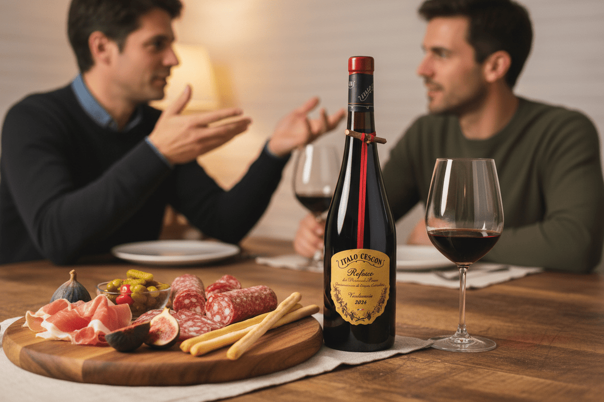 Vino Tinto Il Tralcetto Refosco DOC Friuli - La Cava