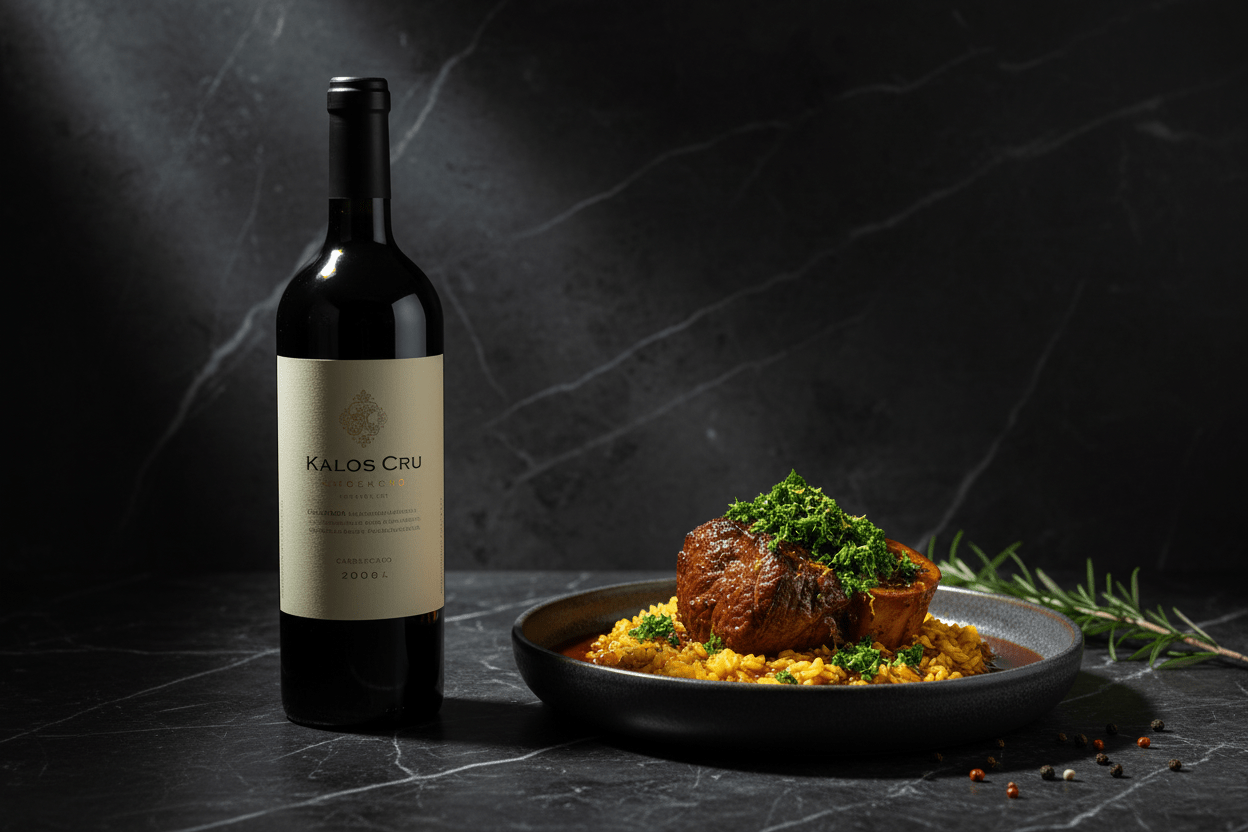 Vino Tinto Kalós cru 750ml - Vino Argentino - La Cava