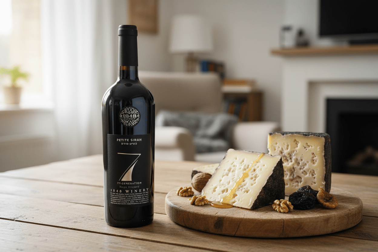 Vino Tinto Kosher 1848 7th Generation Cabernet Sauvignon 750ml Israel - La Cava