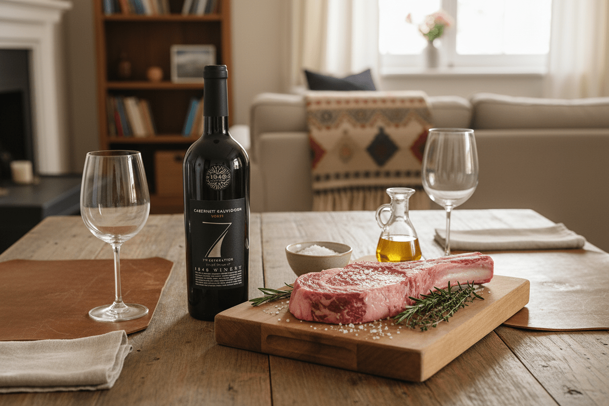 Vino Tinto Kosher 1848 7th Generation Cabernet Sauvignon 750ml Israel - La Cava