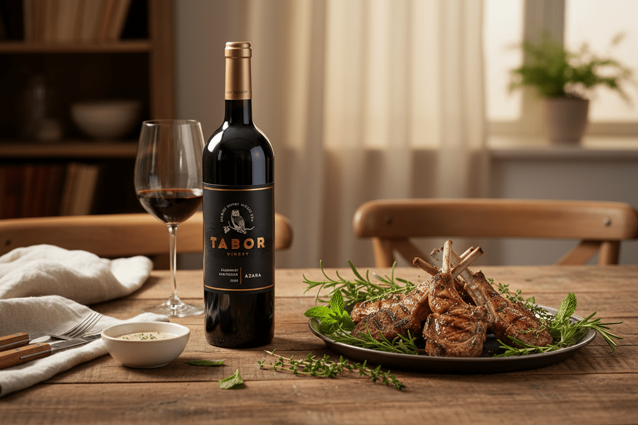 Vino tinto kosher adama tabor cabernet sauvignon 750 ml Israel - Vino de Israel - La Cava