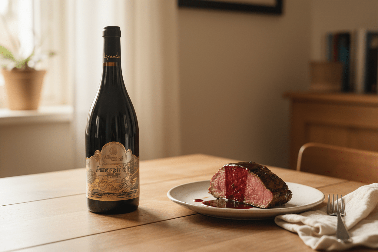 Vino Tinto Kosher Alexander Winery Amarolo Premium Blend 750ml Israel - Vino de Israel - La Cavaslider_item_HiMBLA