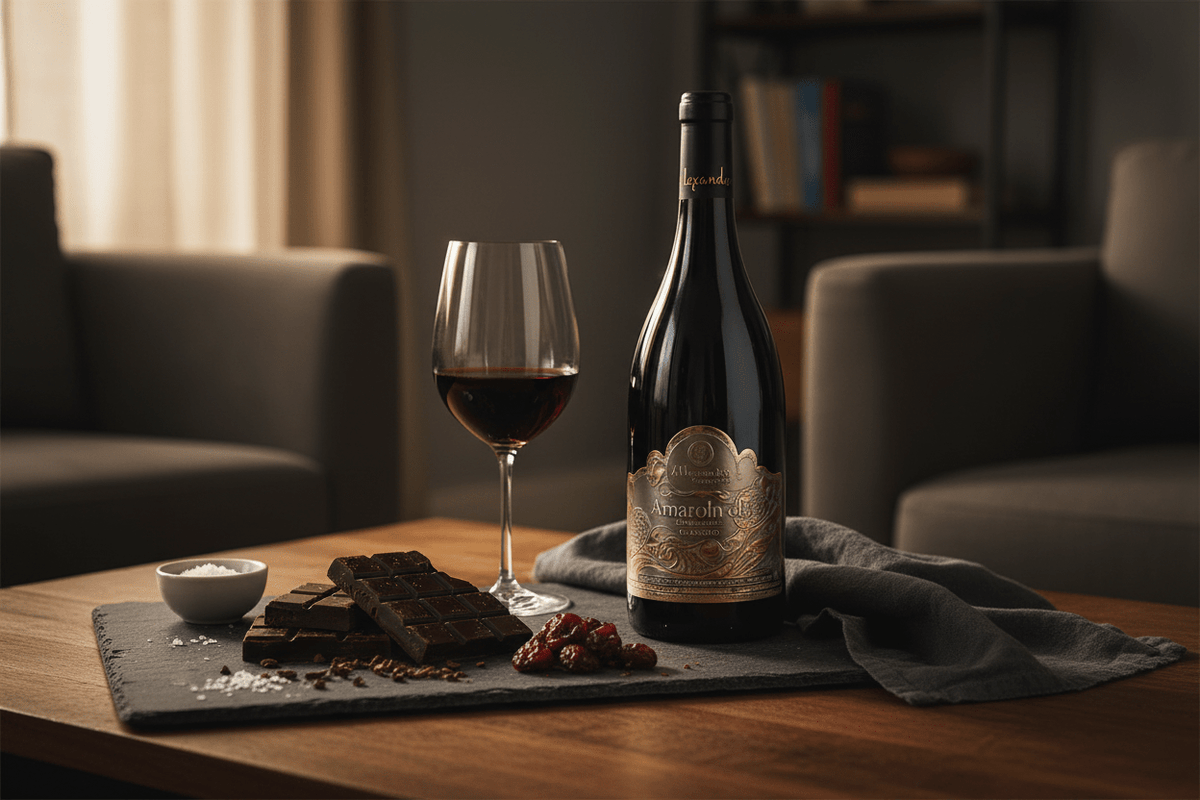 Kosher Red Wine Alexander Winery Amarolo Premium Blend 750ml Israel - Wine from Israel - La Cava