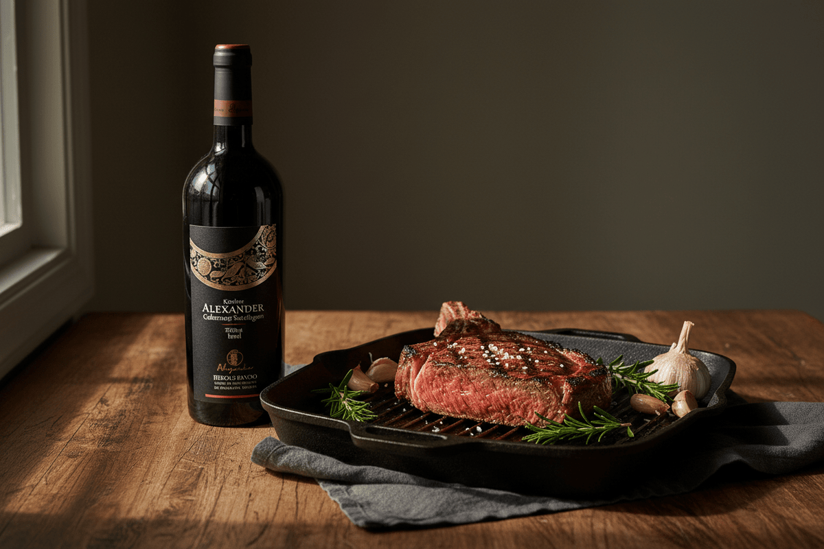 Vino Tinto Kosher Alexander Winery Cabernet Sauvignon Reserve 750ml Israel - Vino de Israel - La Cava