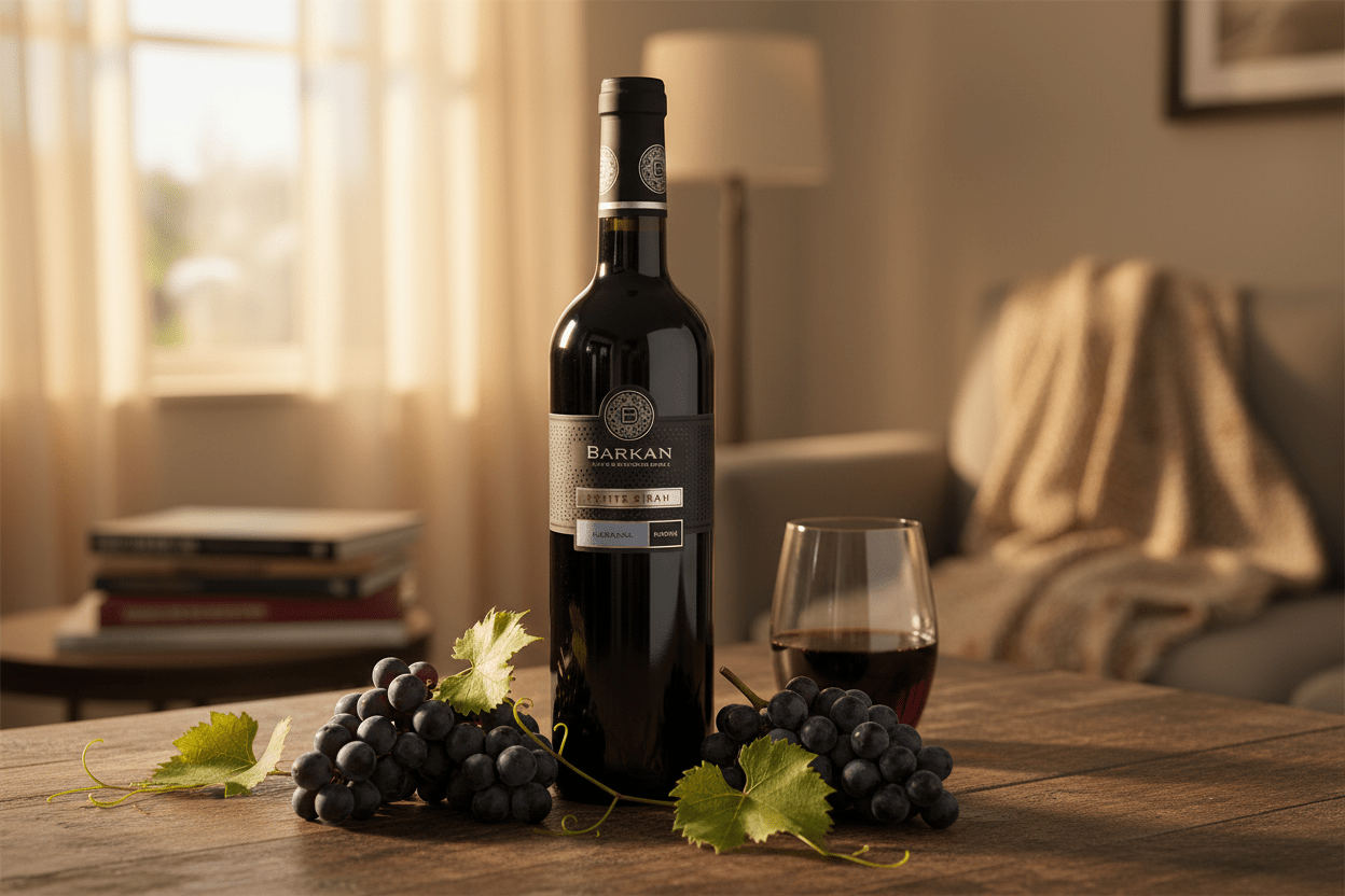 Vino Tinto Kosher Barkan Classic Petite Sirah 750ml Israel - Vino de Israel - La Cava