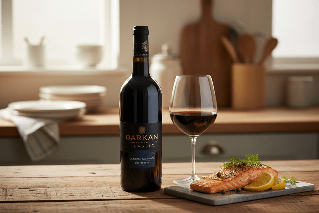 Vino Tinto Kosher Barkan Classic Pinot Noir 750ml Israel - Vino de Israel - La Cava