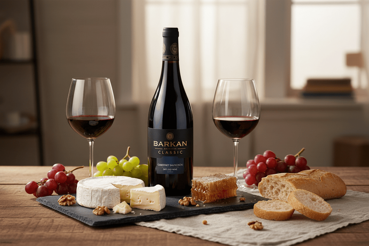Vino Tinto Kosher Barkan Classic Pinot Noir 750ml Israel - Vino de Israel - La Cava