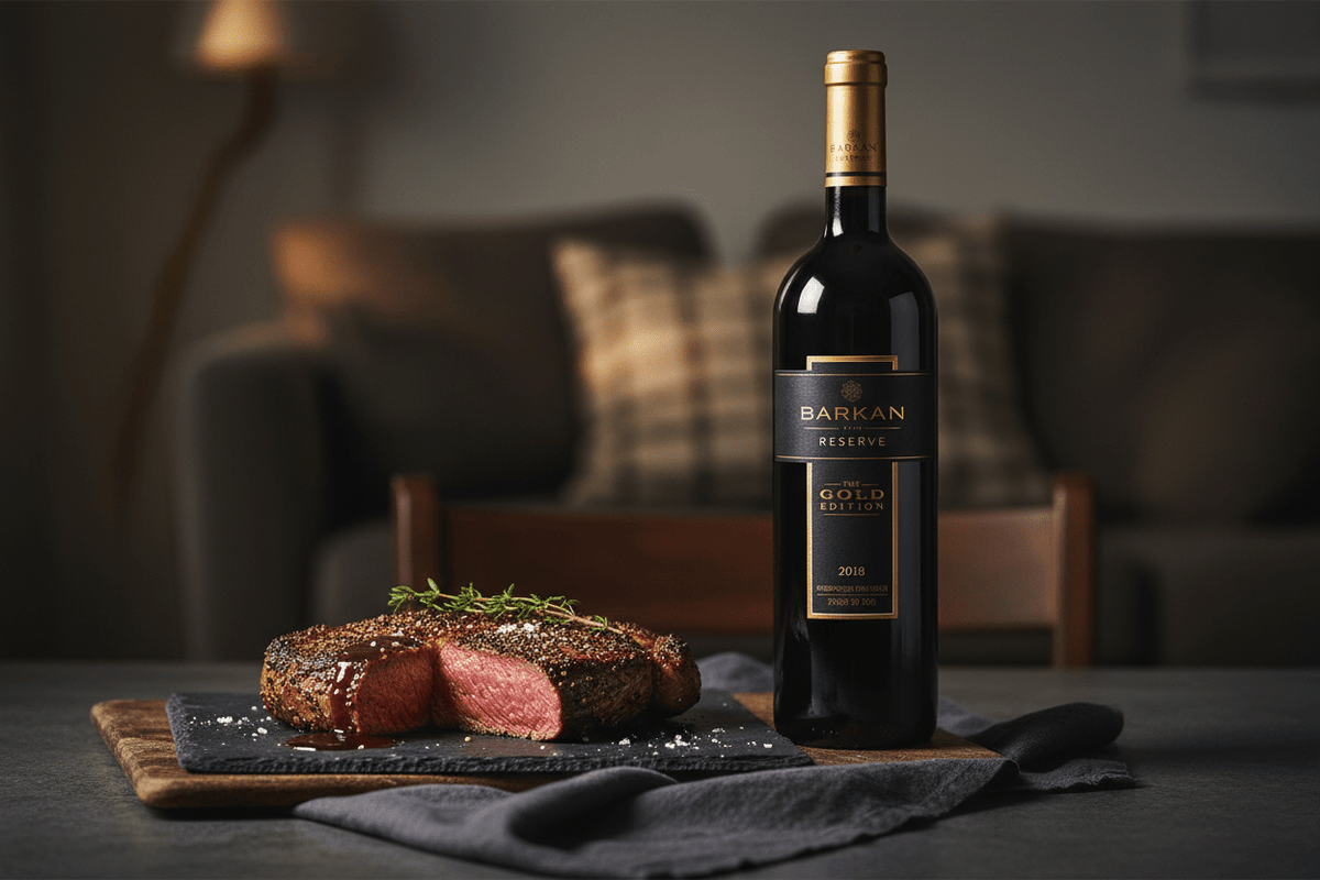 Vino Tinto Kosher Barkan Gold Cabernet Sauvignon 750ml - Vino de Israel - La Cava