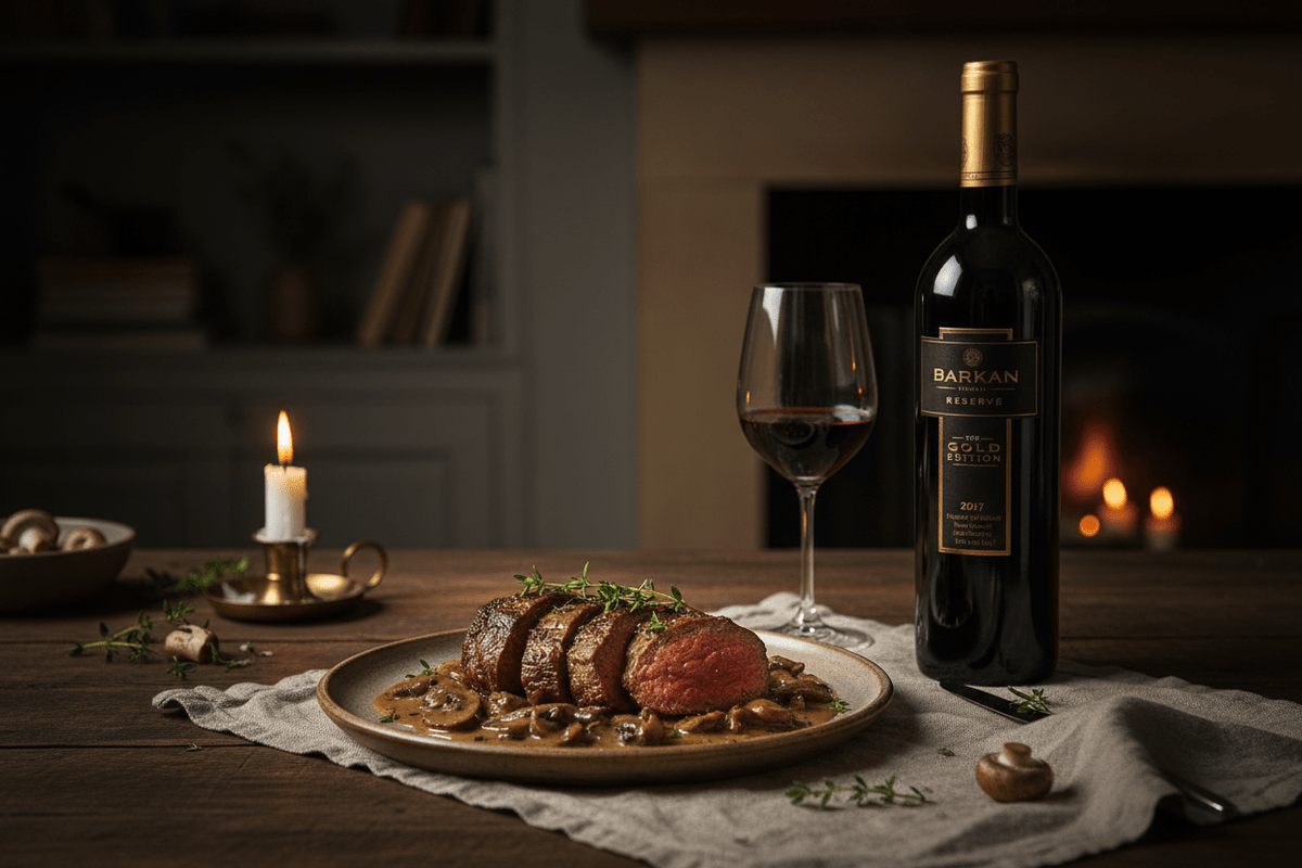 Vino Tinto Kosher Barkan Gold Merlot 750ml - Vino de Israel - La Cava