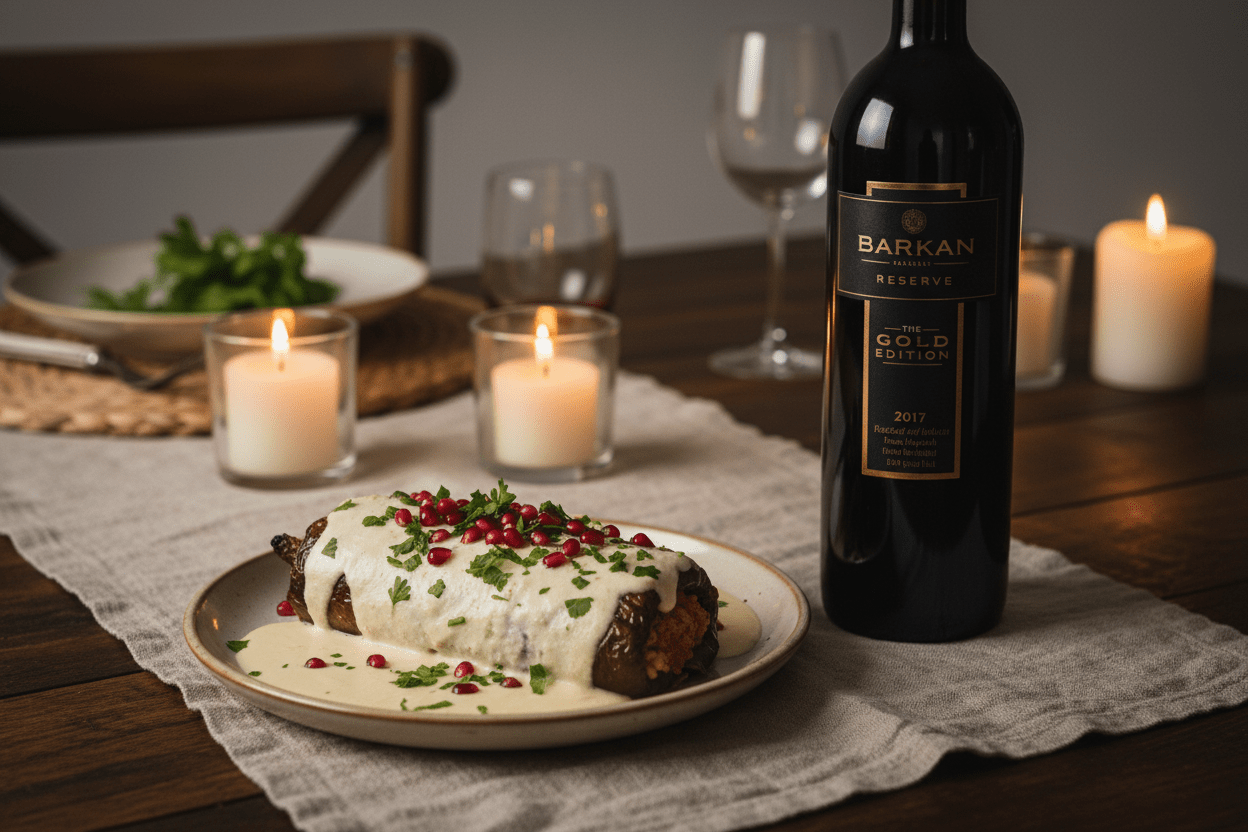 Vino Tinto Kosher Barkan Gold Merlot 750ml - Vino de Israel - La Cava