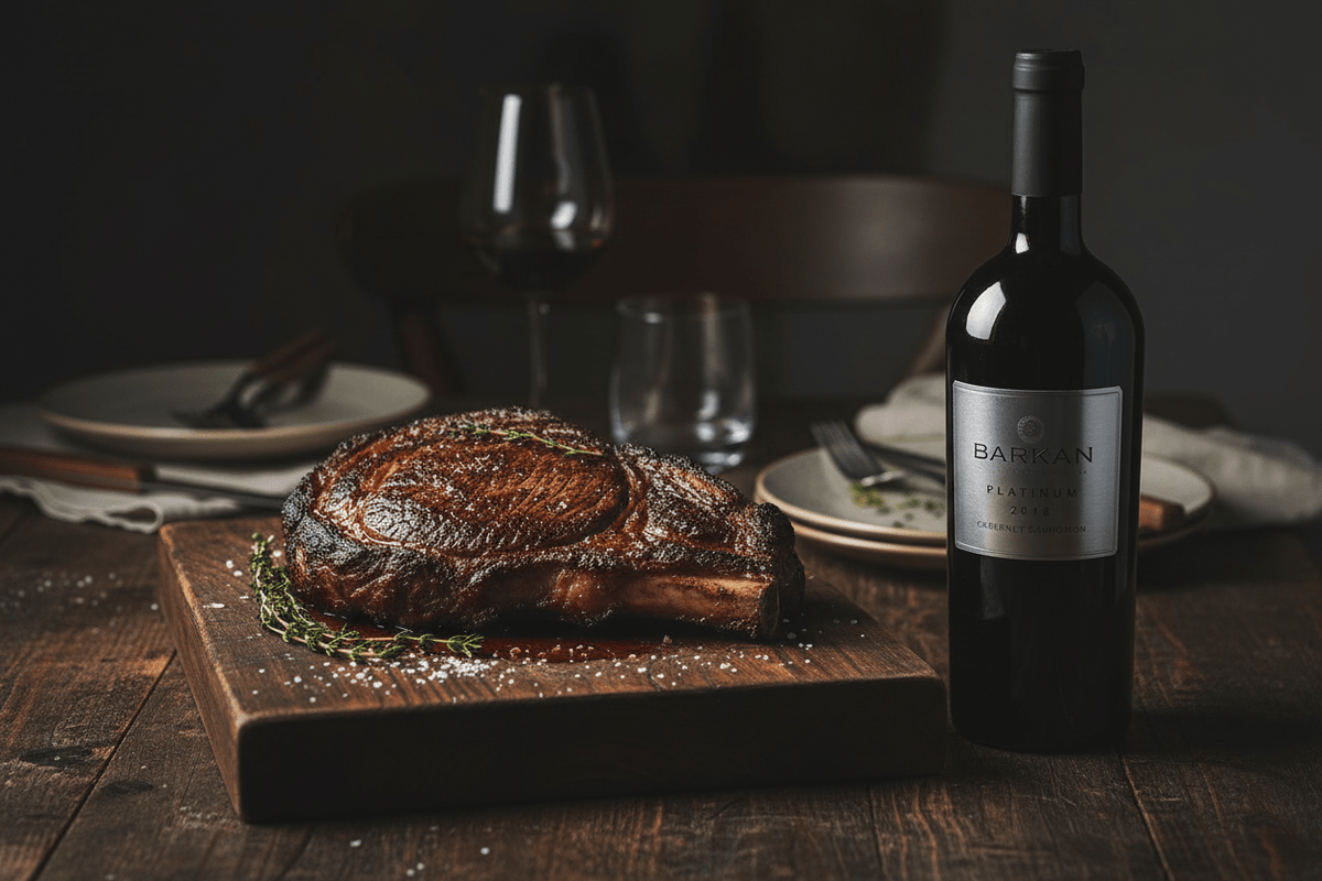 Vino Tinto Kosher Barkan Platinum Cabernet Sauvignon 750ml - Vino de Israel - La Cava