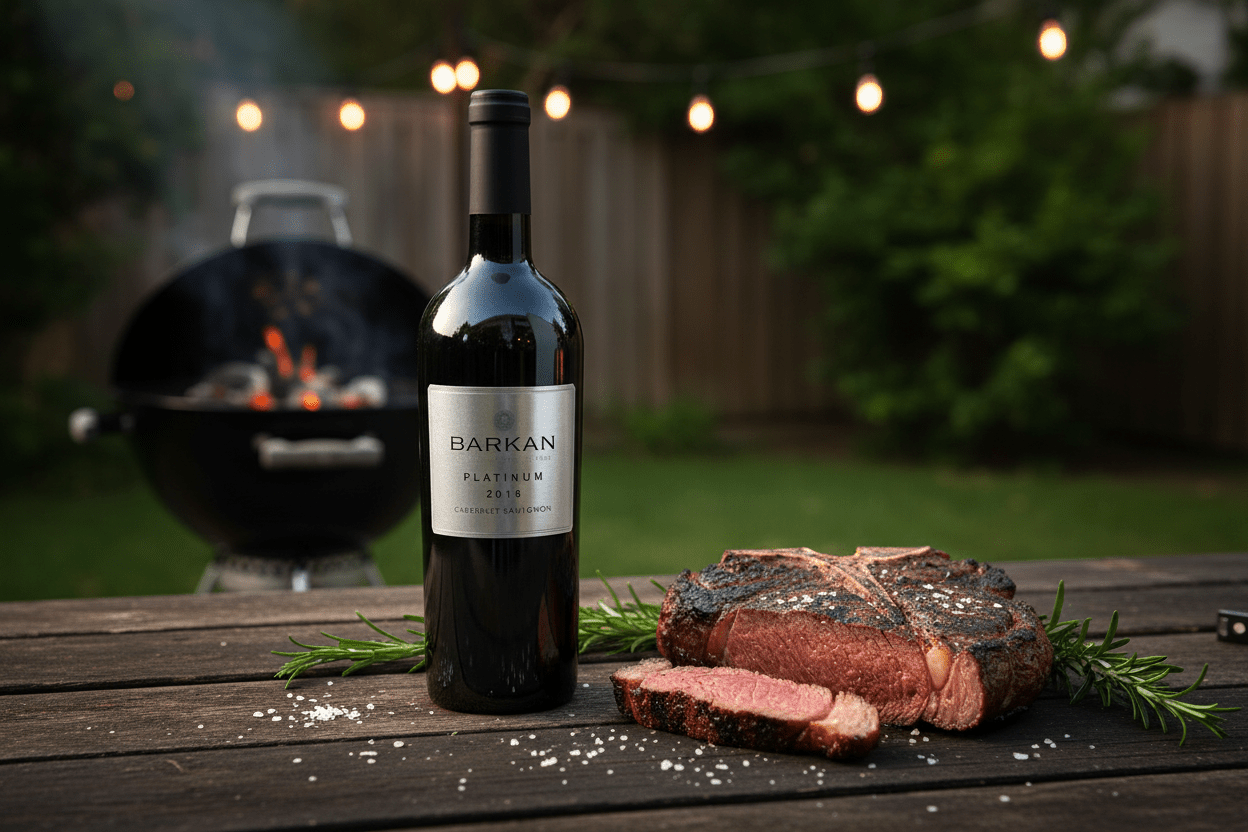 Vino Tinto Kosher Barkan Platinum Cabernet Sauvignon 750ml - Vino de Israel - La Cava