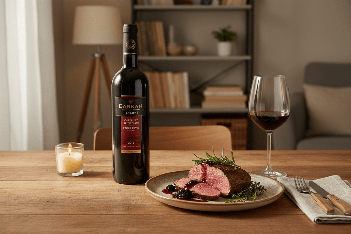 Vino Tinto Kosher Barkan Reserve Cabernet Sauvignon 750ml Israel - Vino de Israel - La Cava