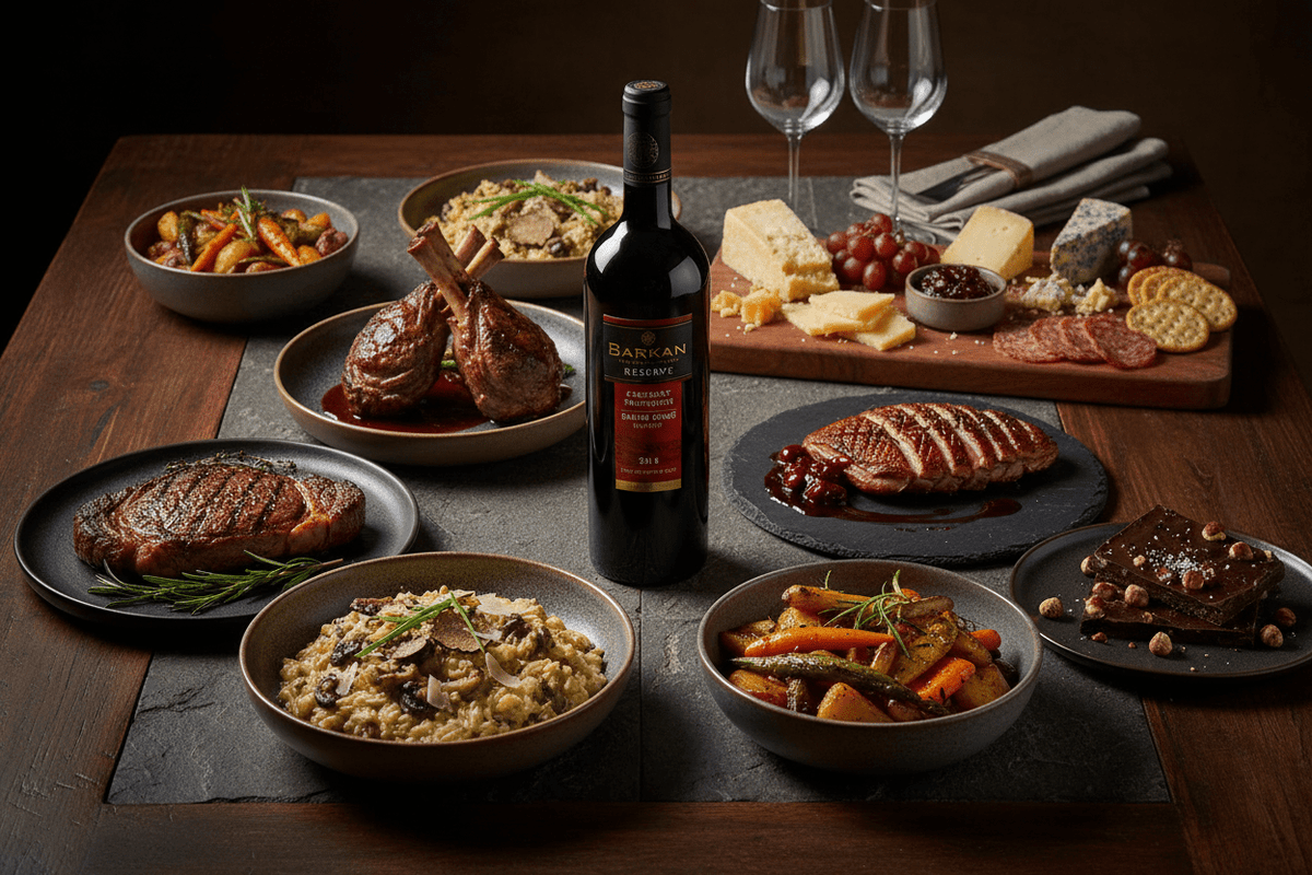 Vino Tinto Kosher Barkan Reserve Cabernet Sauvignon 750ml Israel - Vino de Israel - La Cava