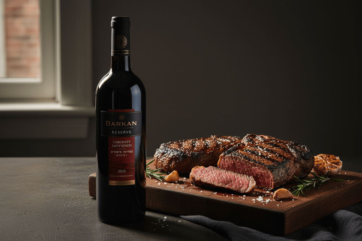 Vino Tinto Kosher Barkan Reserve Cabernet Sauvignon 750ml Israel - Vino de Israel - La Cava