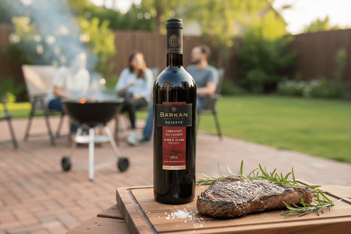Vino Tinto Kosher Barkan Reserve Cabernet Sauvignon 750ml Israel - Vino de Israel - La Cava