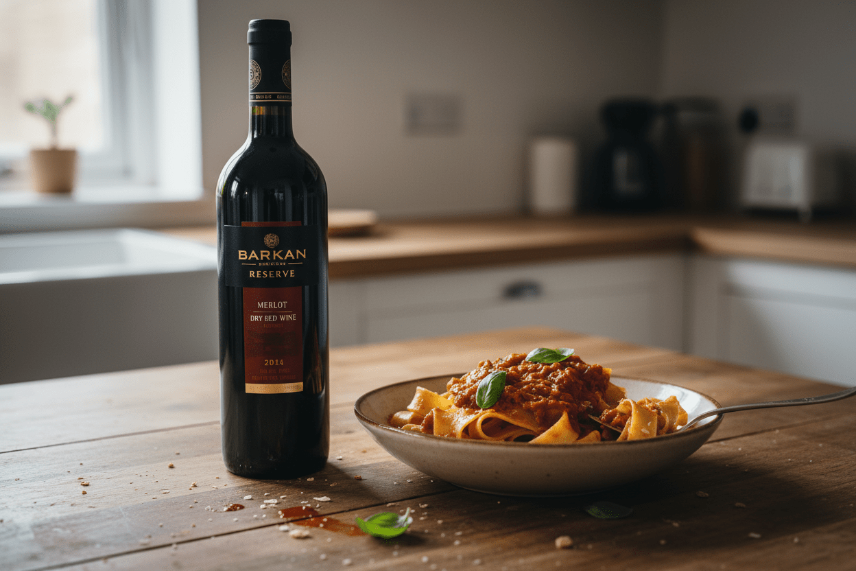Vino Tinto Kosher Barkan Reserve Merlot 750ml Israel - La Cava