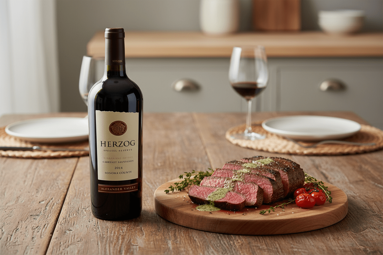Vino tinto kosher baron herzog alexander valley cabernet sauvignon 750ml - Vino de Estados Unidos - La Cava