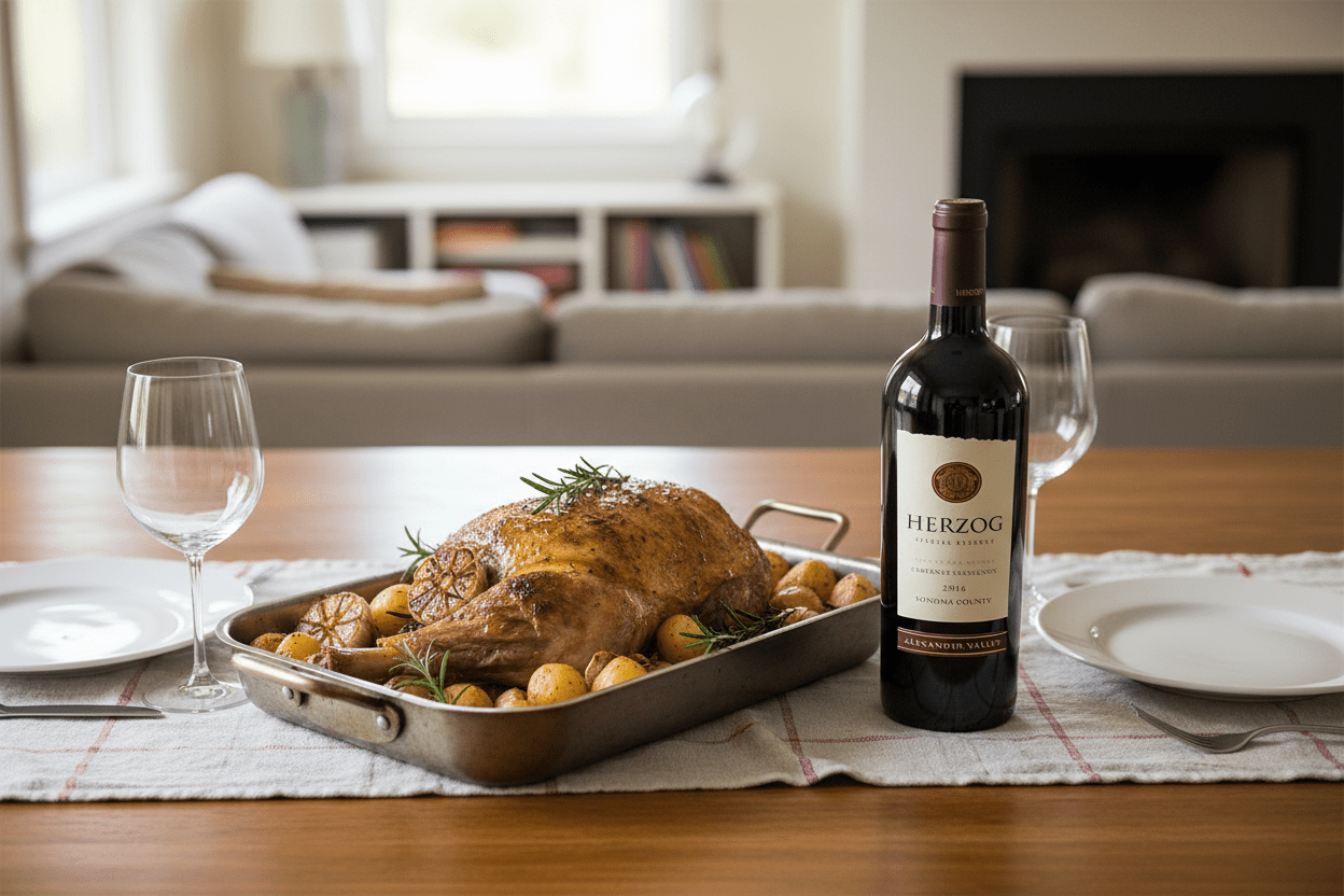 Vino tinto kosher baron herzog alexander valley cabernet sauvignon 750ml - Vino de Estados Unidos - La Cava
