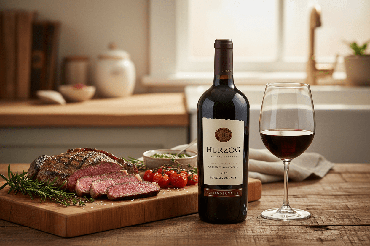 Vino tinto kosher baron herzog alexander valley cabernet sauvignon 750ml - Vino de Estados Unidos - La Cava