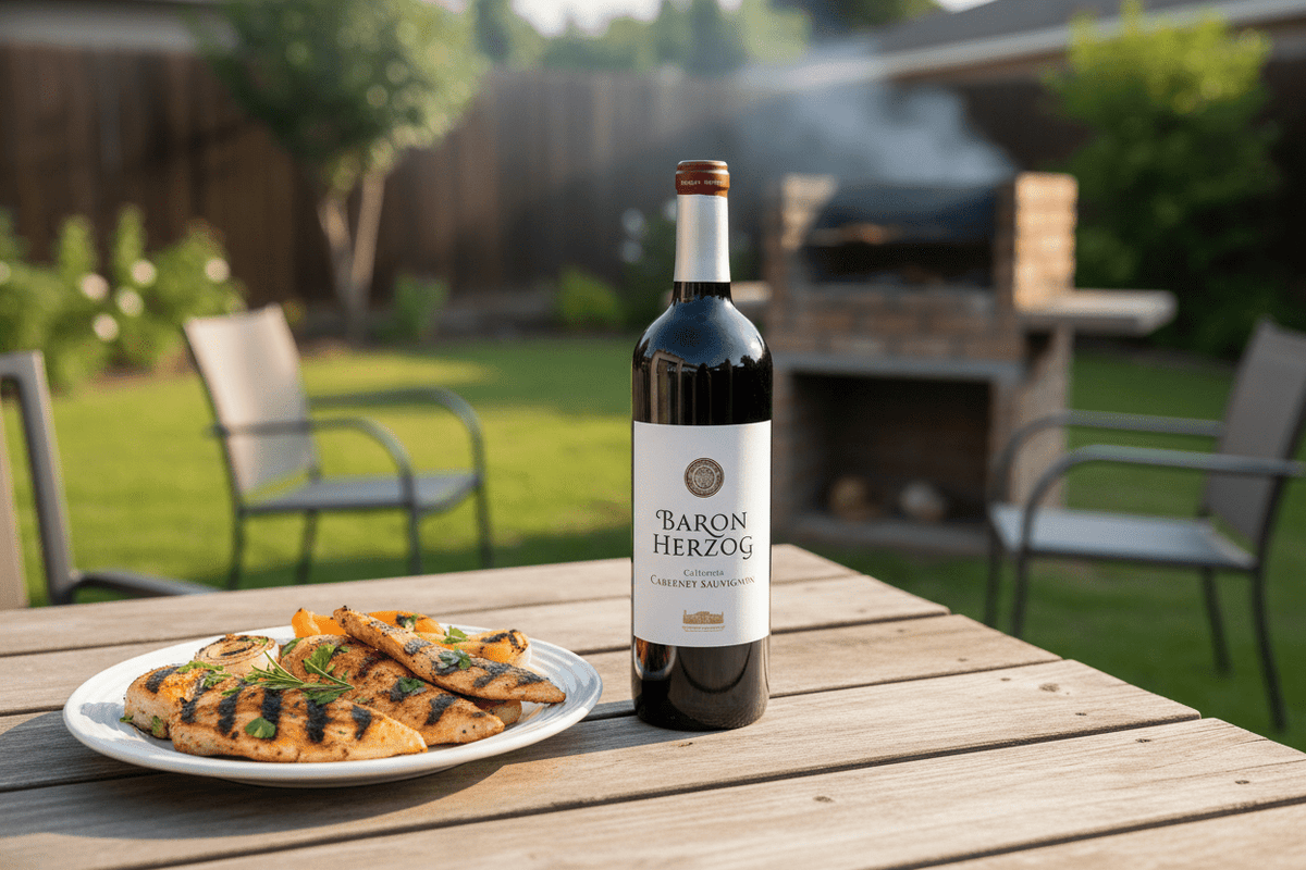 Vino Tinto Kosher Baron Herzog Cabernet Sauvignon 750ml California - Vino de Estados Unidos - La Cavaslider_item_HiMBLA