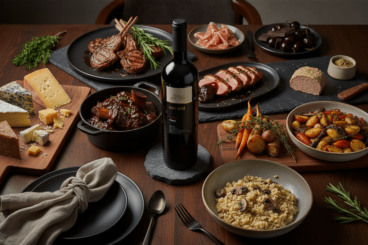 Vino Tinto Kosher Ben Ami Galil Merlot 750ml Galilea Israel - Vino de Israel - La Cava