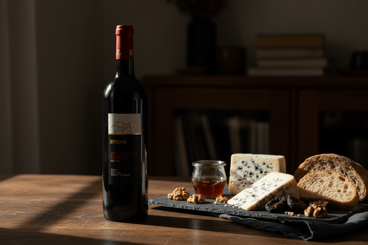 Vino Tinto Kosher Ben Ami Zamora Cabernet Sauvignon Semi-Sweet 750ml Israel - Vino de Israel - La Cava