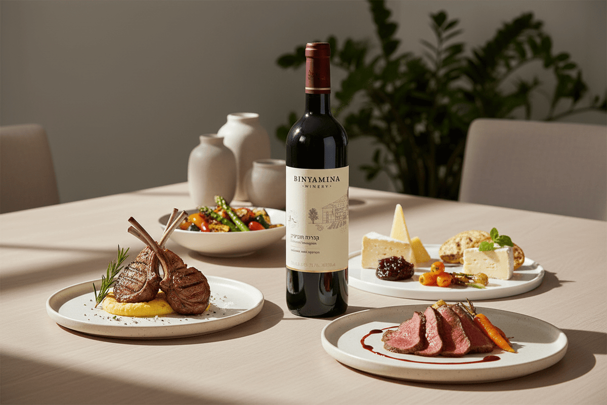 Vino Tinto Kosher Binyamina Moshava Cabernet Sauvignon 750ml - Vino de Israel - La Cava