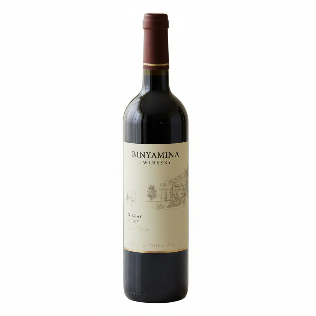 Vino Tinto Kosher Binyamina Moshava Merlot 750ml Israel - Vino de Israel - La Cava